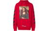 OFF WHITE Hanorac Mona Lisa cu Termometru OMBB029S180030122010