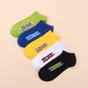 5 Pairs/Lot Women Girls Fashion Casual  Vintage Cotton Socks Summer Ankle Socks