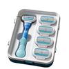 Women's Multi-layer Stainless Steel Razor for Face & Underarm Hair Removal
