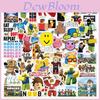 50pcs Colorful Roblox Stickers Waterproof For Diy Laptop Skateboard And Luggage
