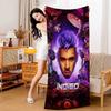 Hot New Chris Brown Rapper Beach Towel For Kids Bath Towel Pool Towel Vacation Gift Picnic Towel Party Gift