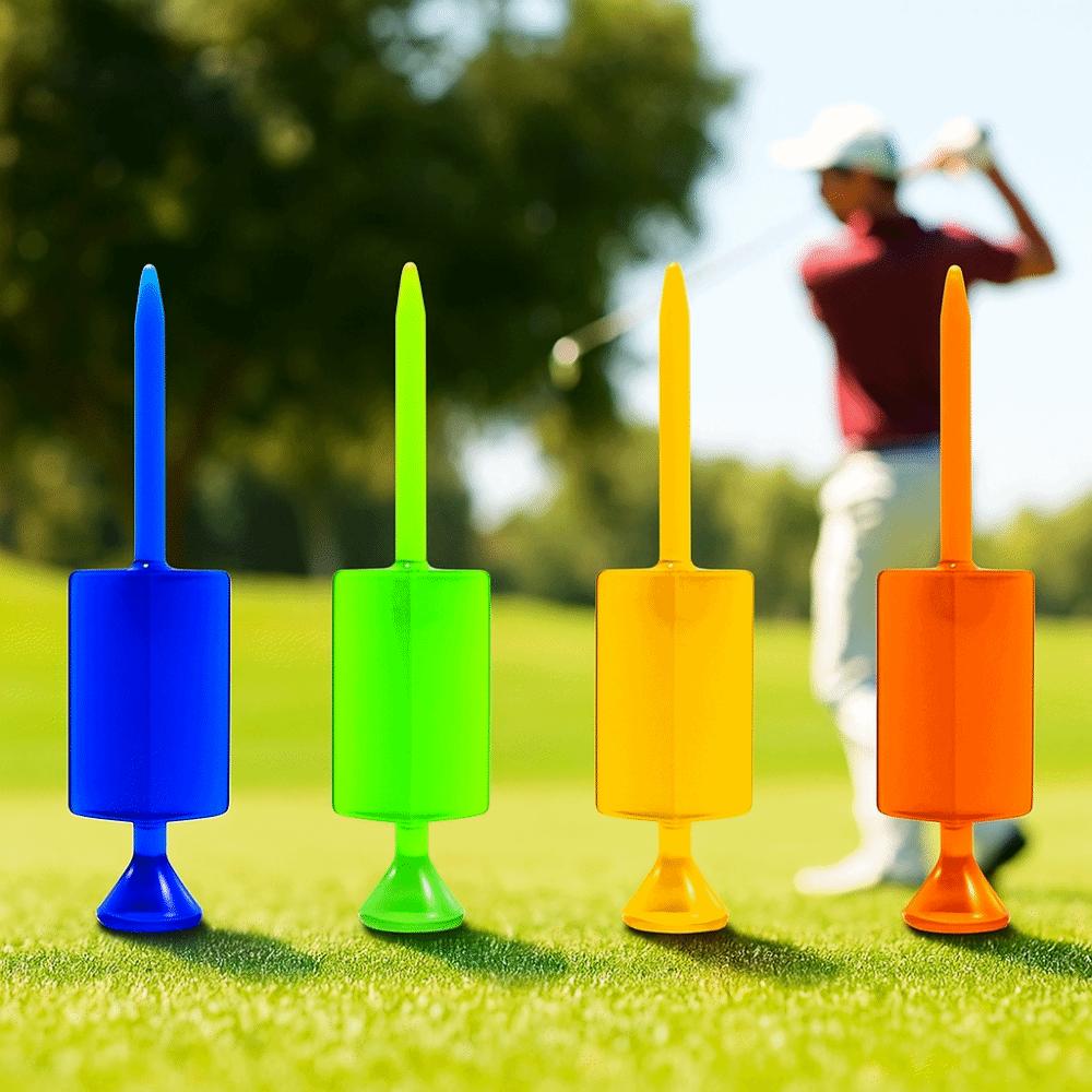 Enhance Distance Golf Ball Pegs Precise Swing Golf Ball Holder Plastic Ball Pegs  Golf Practice