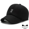 Men's Winter Wool Baseball Cap with Ear Protection for Middle-Aged/Elderly