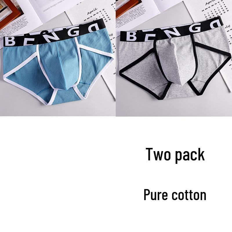 Herren Baumwollslips mit mittlerer Taille - Bequem, Trendy, Lässige Shorts