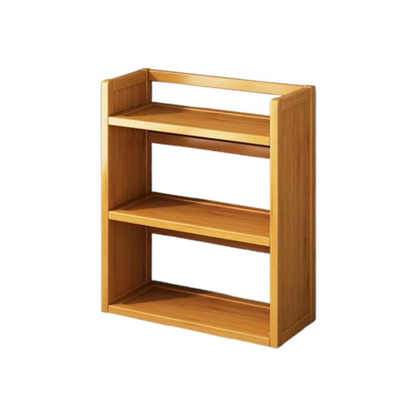 Простой многоярусный настольный и напольный книжный шкаф