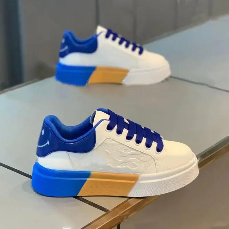 Fashion Casual Men Shoes 2024 Spring New Breathable Versatile Thick Bottom Heightening White Shoes Trend Sneakers Sapato Masculino