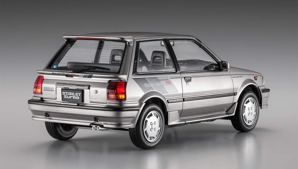 Hasegawa Toyota Starlet EP71 Turbo S Late Model Super Limited Plastic Model 20473 1/24 (3 Door)