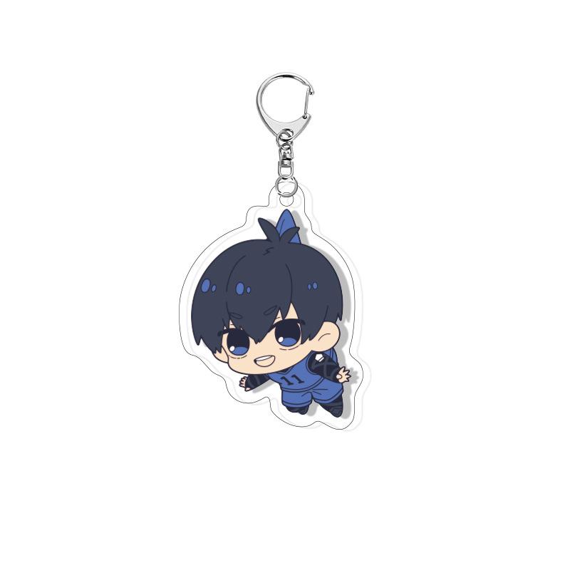 Portachiavi Ciondolo Peluche Blue Lock Bachira Meguru Isagi Yoichi Chigiri Hyoma Mikage Reo Itoshi Rin Nagi Seishiro Mini Ciondolo