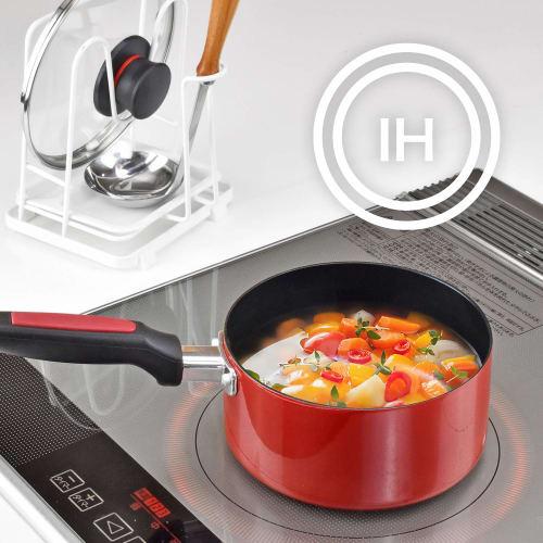 Wahei Freiz Diamond Coat One Hand Pot 18cm Diamond Coated External IH/Gas Compatible Lucca RB-1713
