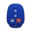 Silica Gel Car Key Cover Case For Toyota Camry  Rav4  Corolla  Tacoma Vios Prius C Highlander Accessories Key Cover