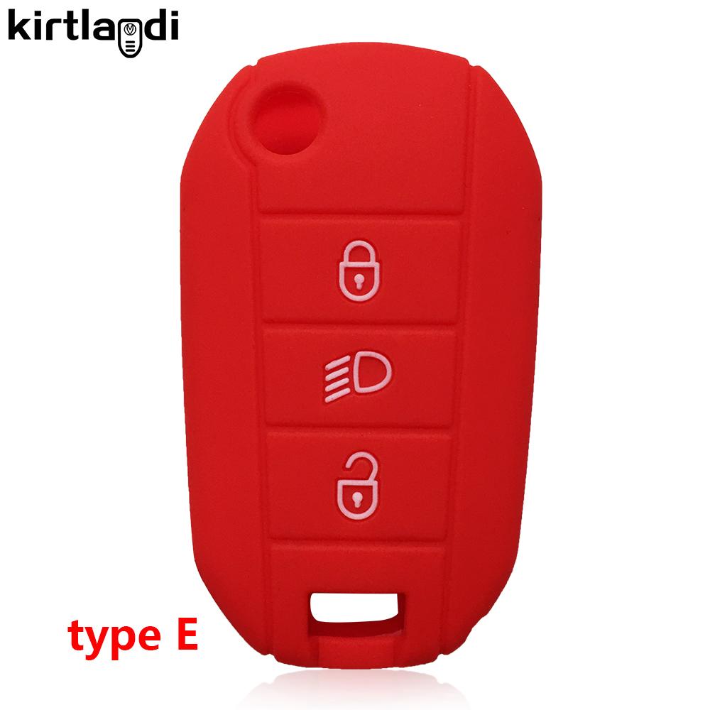 For Fiat Scudo for Opel Combo for Peugeot Rifter 2020 207 208 307 308 407 408 5008 308SW 2008 for Citroen C4 Key Cover Case Skin