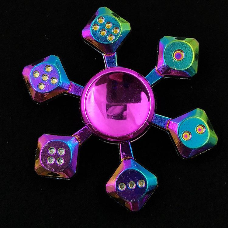 

squishy toys Fidget Spinner juguetes Rainbow Fidget Durable Metal Spinner Colorful Fingertip Gyro juguetes sensoriales adulto Relief Toy