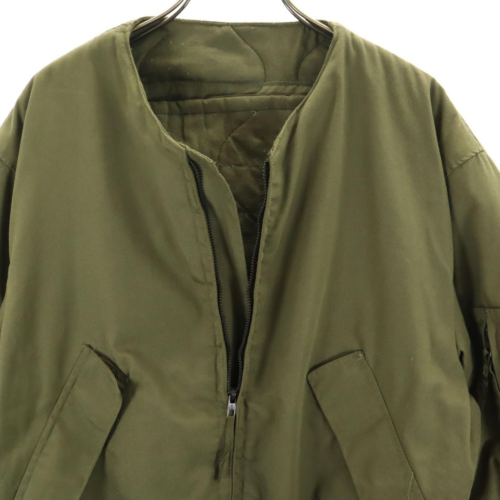 US ARMY 80s Old CVC Tankers Jacket khaki Inner tag, collar missing Men's Used