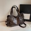Soft Shoulder Bags High Quality Solid Colors Bags for Women Fashion Zipper Pu Women's Large Capacity Handbags