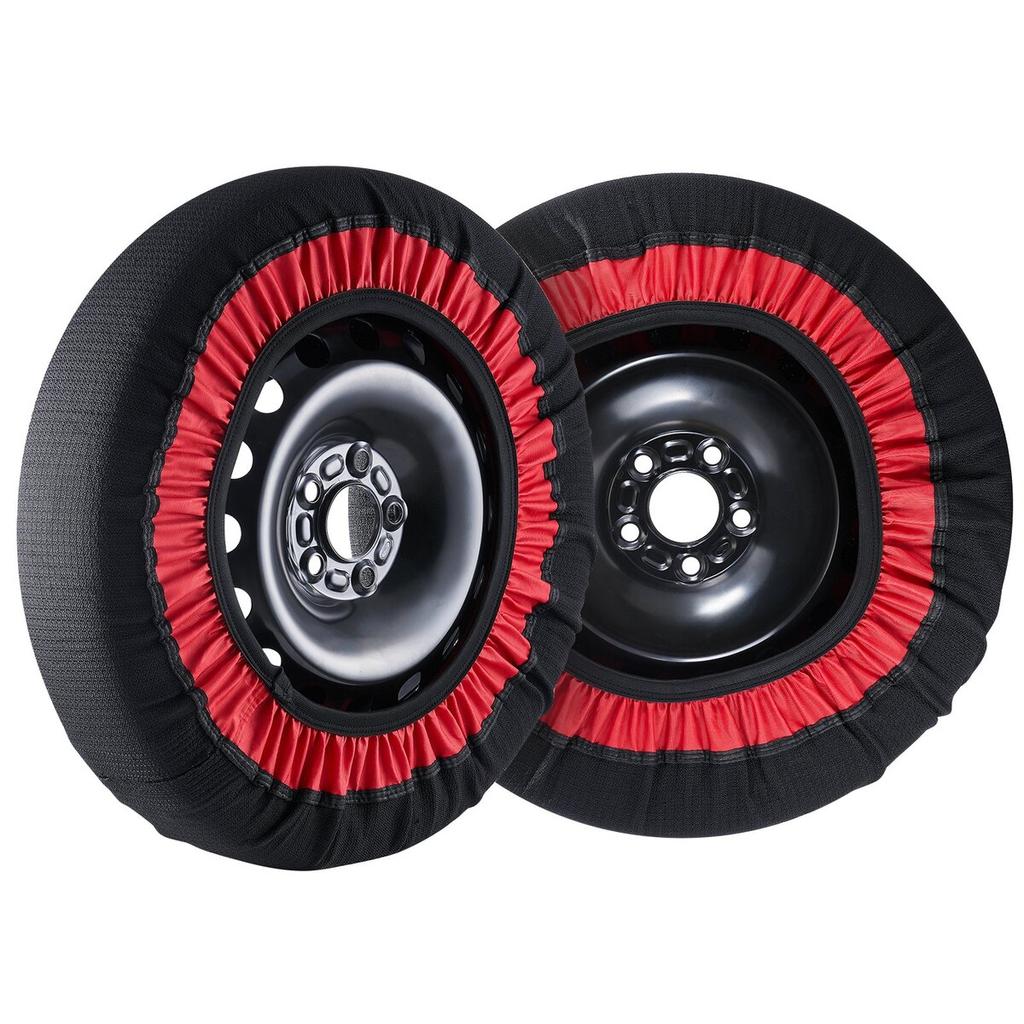 2PCS Thickened Snow Socks for Tires Snow Traction Tire Cover-Extra Large