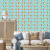 Sleeping foxes in the forest wallpaper for living room and bedroom 50x1000