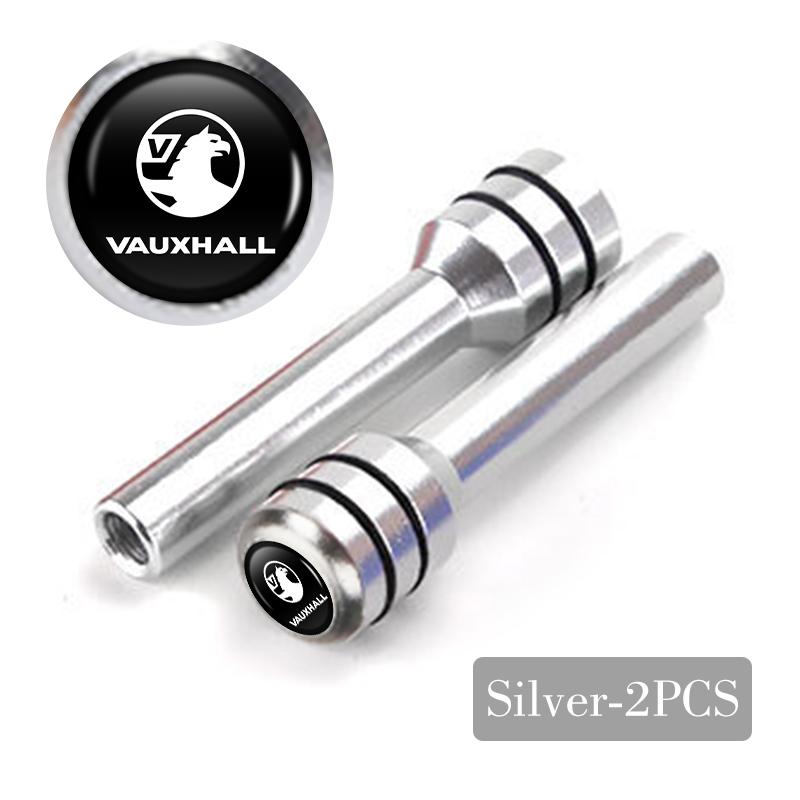 Per Vauxhall 2/4 pz Stile Auto Pin Blocco Porta Pomello in Lega di Alluminio Pin di Tiraggio Accessori Auto VXR Astra Mokka Tigra Corsa
