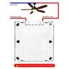 5-Level Speed Controller Switches Modern Wall Controller Panel 86 Type Adjuster