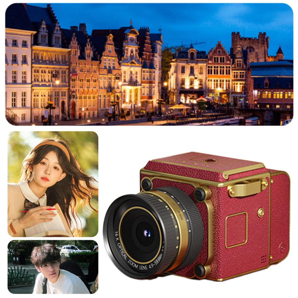 Retro Mini Camera Ornaments Student Portable CCD Camera Reverse Digital Camera Accessories