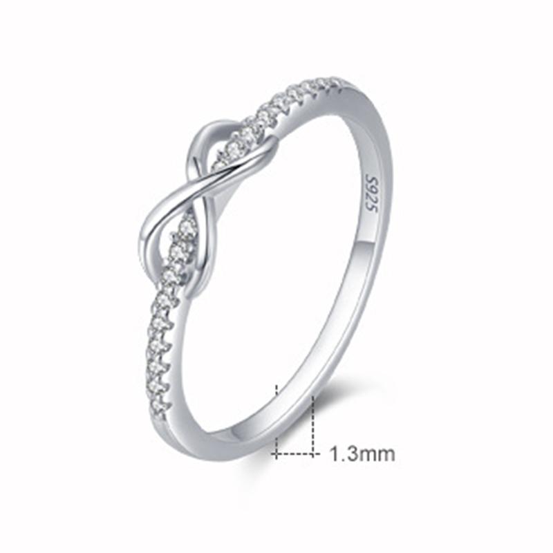 Silver Ring Bow Tie Design Simple Style Present Knuckle Decor Decorative Vintage for Women US Size 9