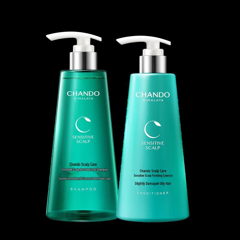 CHANDO Sensitive Scalp Care Anti-Hair Loss Shampoo & Conditioner Set