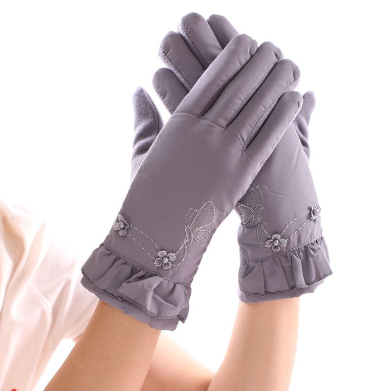 

Женские сенсорные перчатки Осень/Зима: Плотный, с бархатной подкладкой, нескользящий, в корейском стиле, хлопковый, универсальный.