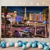 Las Vegas Boulevard Wandteppich für Wohnzimmer, Schlafzimmer und Man Cave Wanddekoration