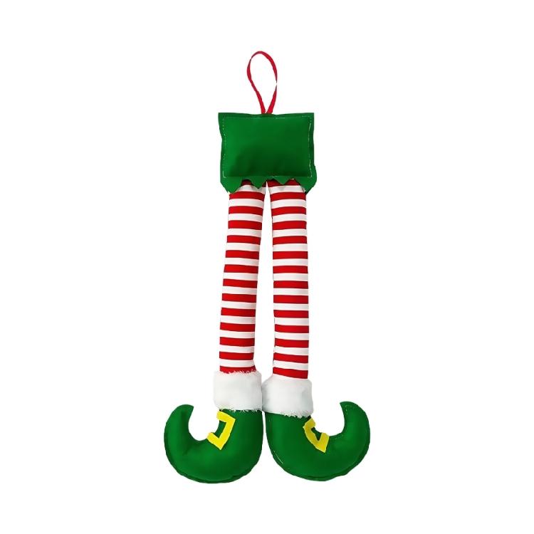 Easy Installation Elf Santa Leg Car Trunk Clip Decoration Christmas Ornament Holiday Party Decoration