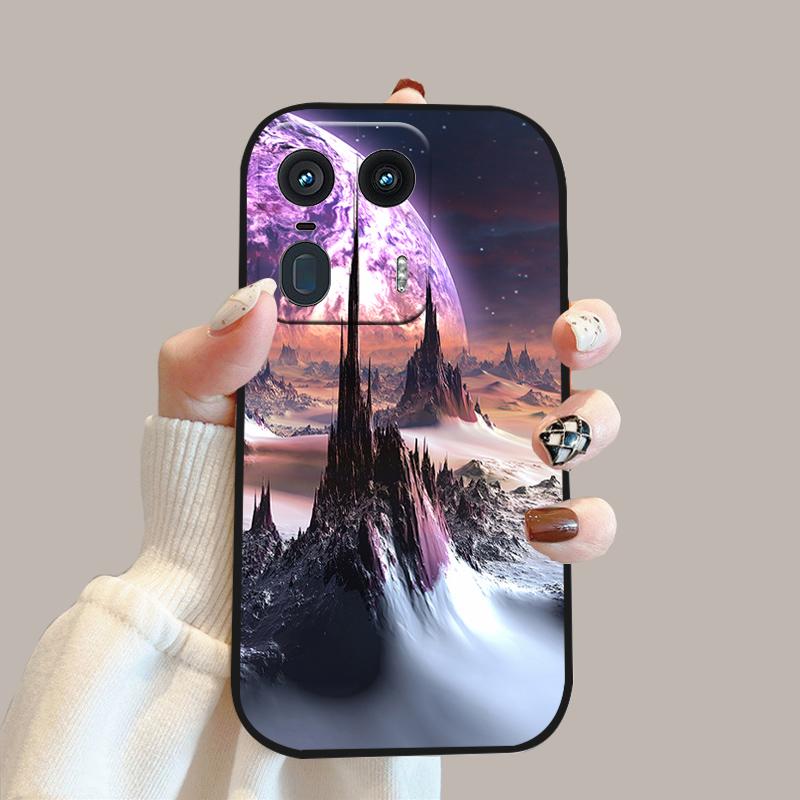 Cute Case For Moto Edge 50 Ultra Coque Edge50 Ultra Silicon Soft TPU Phone Cover For Motorola X50 Ultra 5G Protector Funda Bags