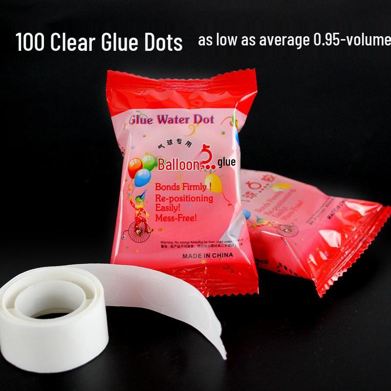 Birthday Cake & Balloon Glue Dots: Traceless, Double-Sided Adhesive for Weddings & Room Decor