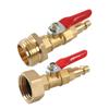 Wohnmobile Winterfest machen Ausblasadapter mit 1/4" Schnellanschlussstecker und 3/4" Gartenschlauchgewinde Winterfest machen Schnelladapter