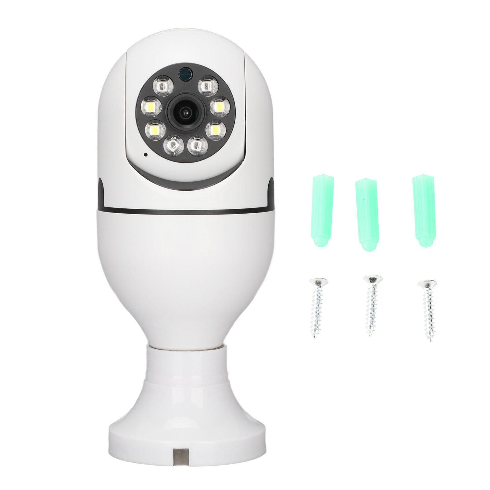 

E27 Bulb WiFi Smart Camera 1080P Remote Real Time Playback Two Way Intercom for TUYA