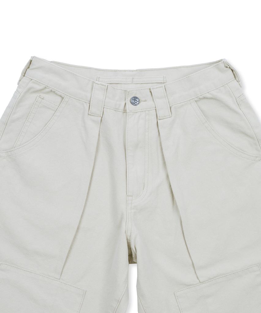 GLACK Gp156 Veiled Carpenter Pants (Cream)