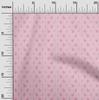 oneOone Cotton Cambric Light Pink Fabric Animal  Quilting Supplies Print Sewing Fabric By The Yard 42 Inch