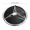 C200 E200 For Mercedes Benz 3D ABS logo The front grille star logo badge mirror bottom for Mercedes-Benz for Mercedes-Benz W177