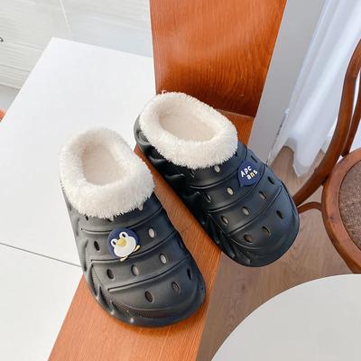 Pantoufles de mode pour la maison Homme Hiver Plus Coton Antidérapantes Pantoufles de couple Mode Mignon Plateforme Tendance Tout-aller Chaussures pour hommes Poussée principale