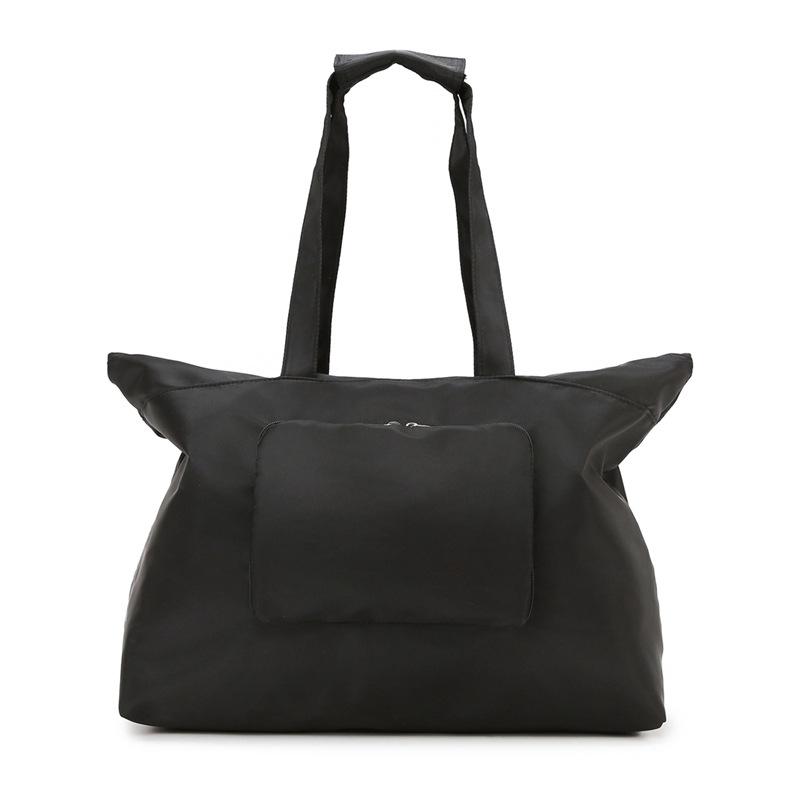 

Foldable sports gym bag travel organizer чёрный