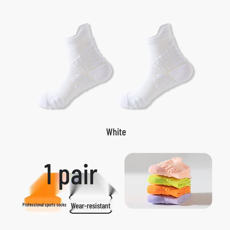 Autumn/Winter Mid-Calf Sports Socks for Couples - Quick-Dry Running, Cycling, Fitness with Massage Soles.