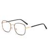 Classic Blue Light Pochromic Women Glasses Frame Fashion Metal Hinge Eyewear Optical Prescription Eyeglasses Frames