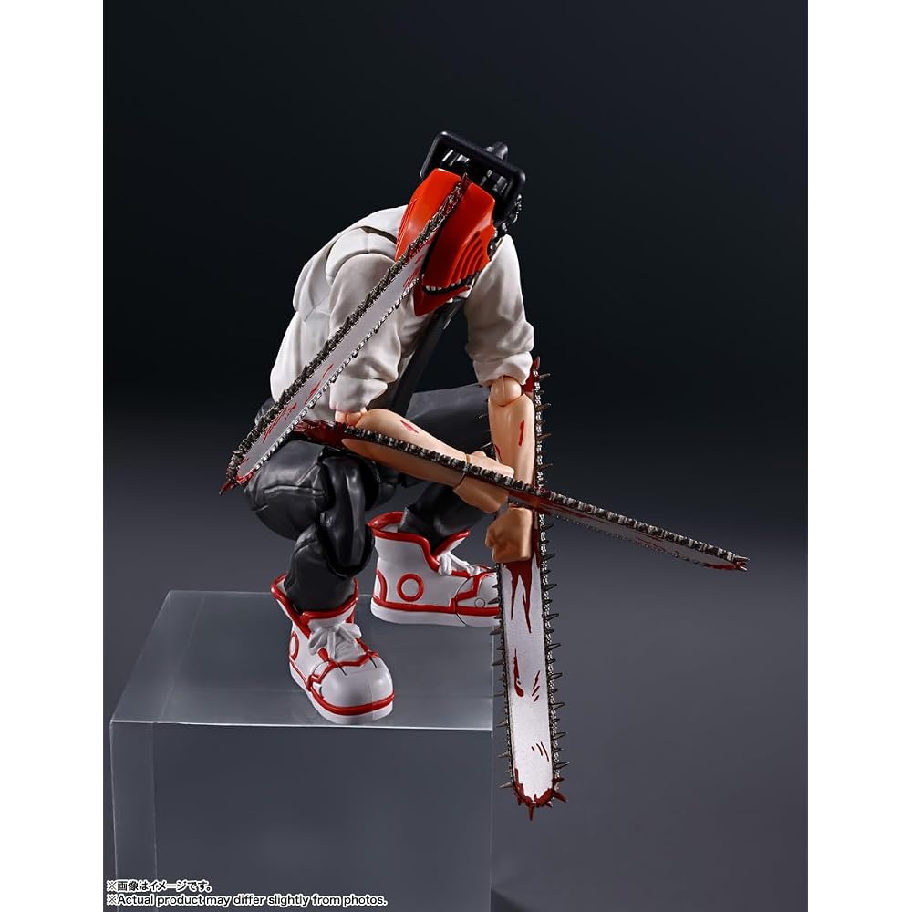 TAMASHII NATIONS SHFiguarts Chainsaw Man [SELEÇÃO MELHOR] aprox.. Ator PVC e ABS pré-pintado de 150mm...