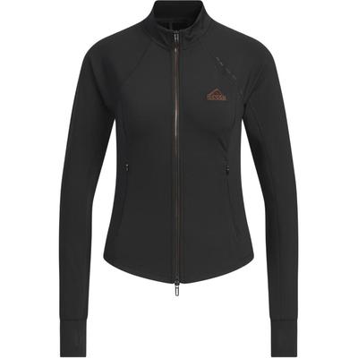 Giacca Tecnica Slim in Maglia Running Fitness Asciugatura Rapida Yoga Allenamento Casual Giacca Aderente Donna Giacca Nera JJ1115