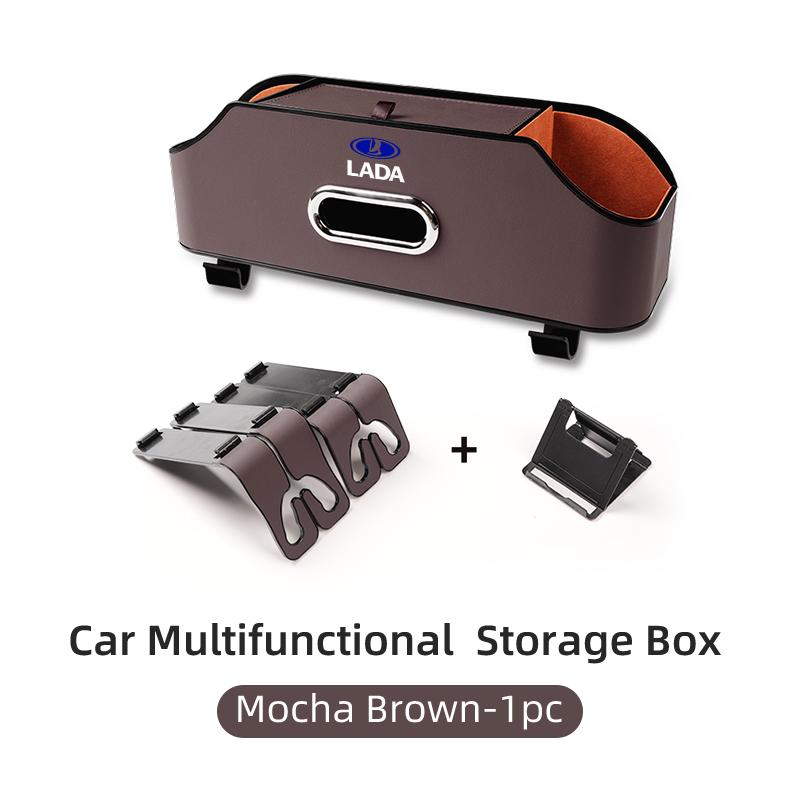 Car Backseat Hanging Seat Hook Storage Box Tissue Box For Lada Priora Sedan Sport Kalina Vesta Niva Largus Vaz Samara 2110