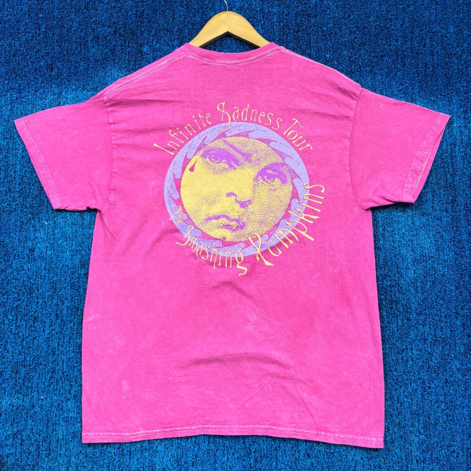 The Smashing Pumpkins Infinite Sadness Tour Rock Band Tee L Unisex T-Shirt M