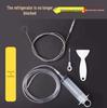 Refrigerator Drain Cleaning Brush for Water and Ice Buildup