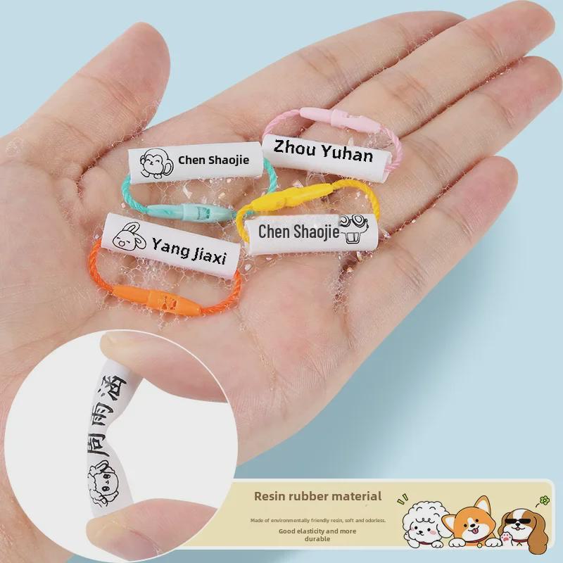 Waterproof Cartoon Name Stickers for Kids - Cute Designs for School and Kindergarten Cups.