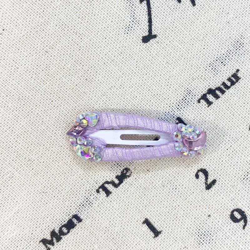 Rhinestone Teardrop Stainless Steel Hair Clip for Dogs & Cats