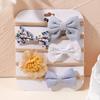 5Pcs/lot Baby Elastic Nylon Headband Newborn Sweet Flower Lace Bow Hair Bands for Babe Infant Toddler Soft Girl Hair Accessories