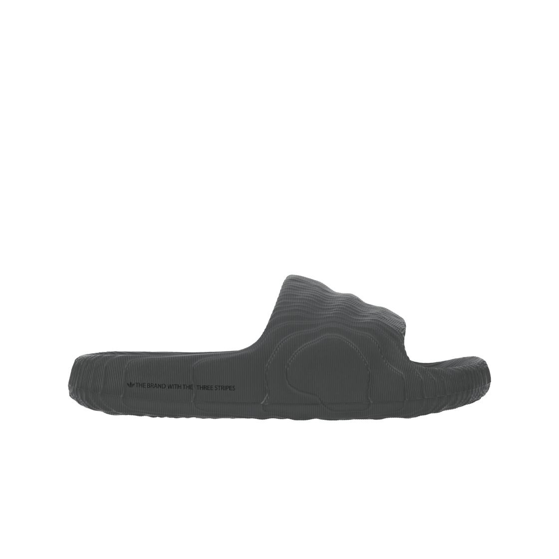 adidas Adilette 22 Slides Серые кроссовки унисекс Grey-Five Core-Black HP6522 38