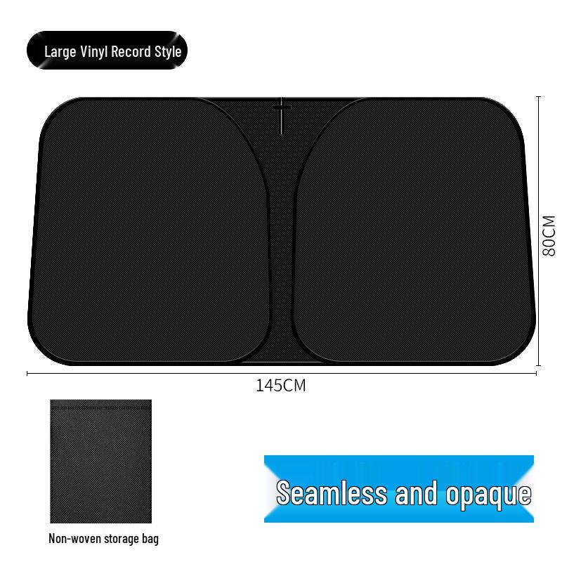 Car Windshield Sunshade: Thickened Heat Insulation and Sun Protection Visor