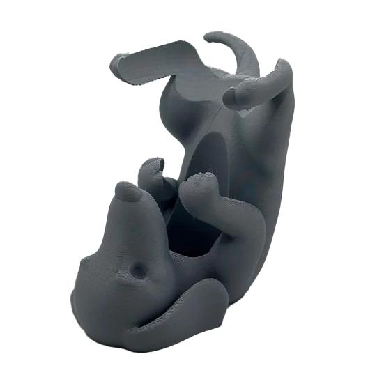 Wine Bottle Holder Cute Resin Dog Wine Rack Bar Decor Sturdy Stable